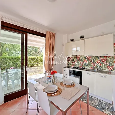 169 - Adamo Ed Eva - Bilocale Con Terrazzo, Giardino E Clima, Spiaggia, Navetta Privata E Miniclub Inclusi Al 